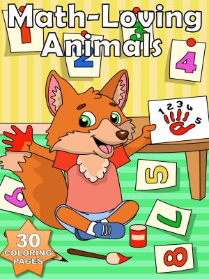 Animals - Math-Loving Animals - 30 Coloring Pages