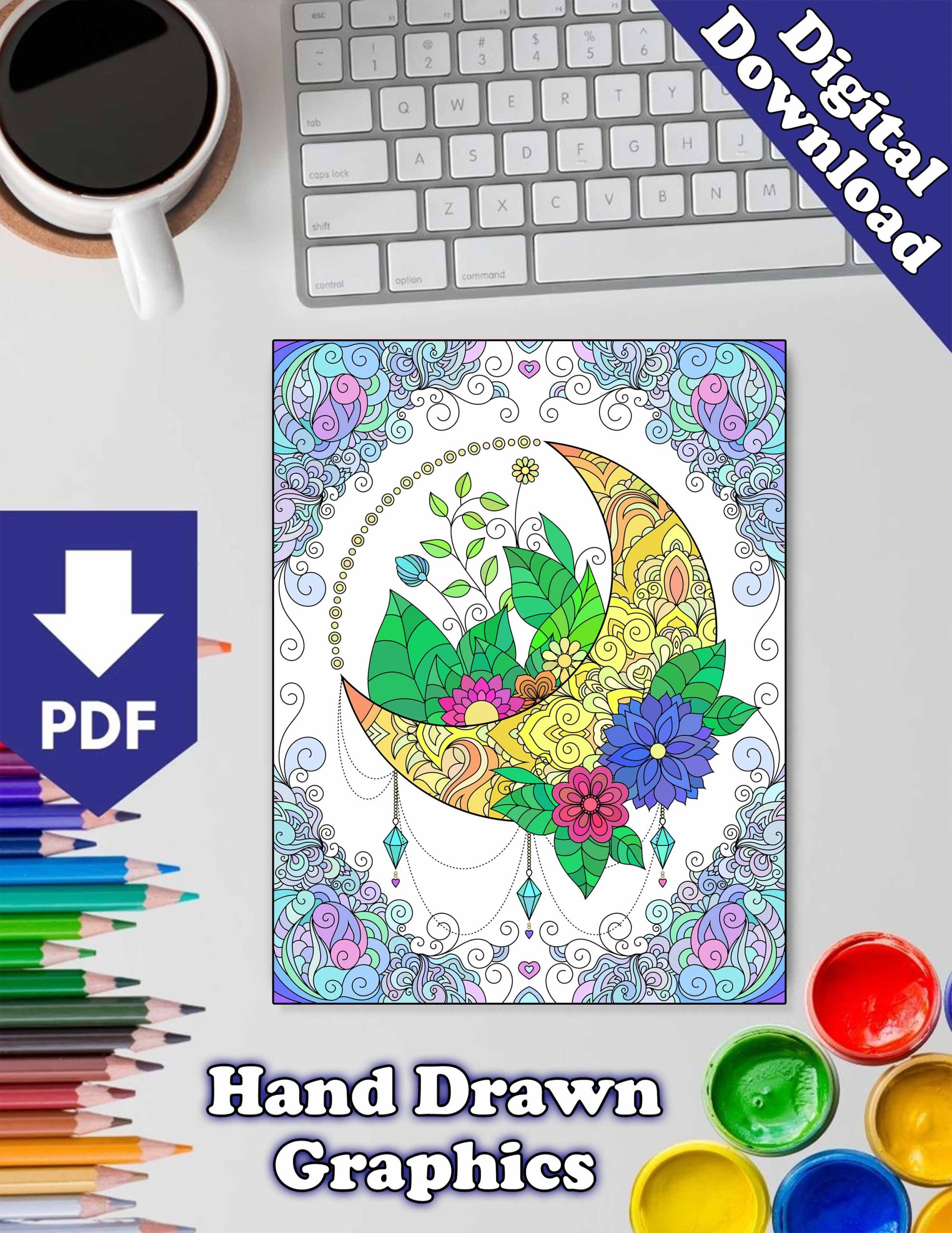 Mindfulness - Mindful Mandala Magic - 30 Coloring Pages for Calm & Creativity - Image 2