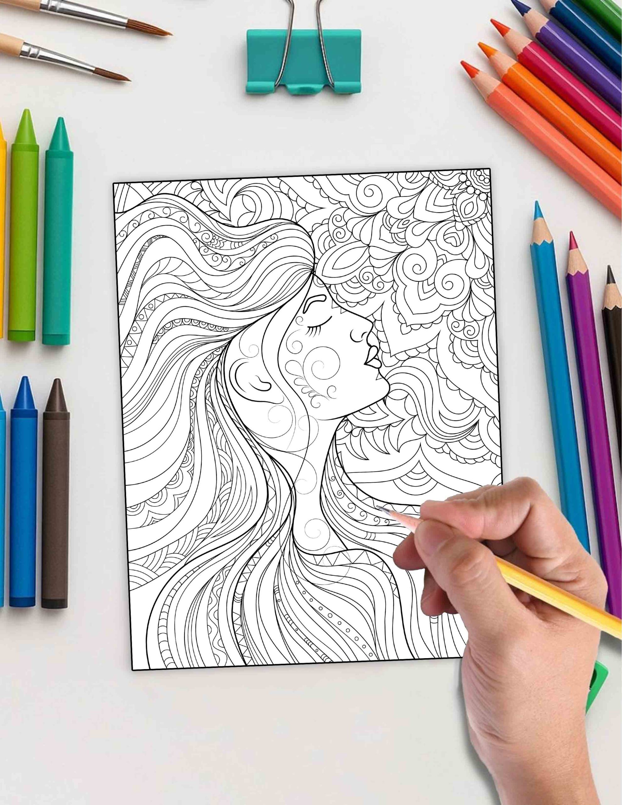 Mindfulness - Mindful Mandala Magic - 30 Coloring Pages for Calm & Creativity - Image 5