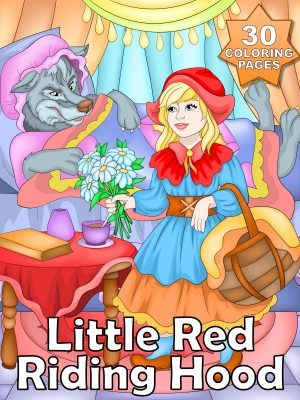 Story - Little Red Riding Hood - 30 Storybook Coloring Pages